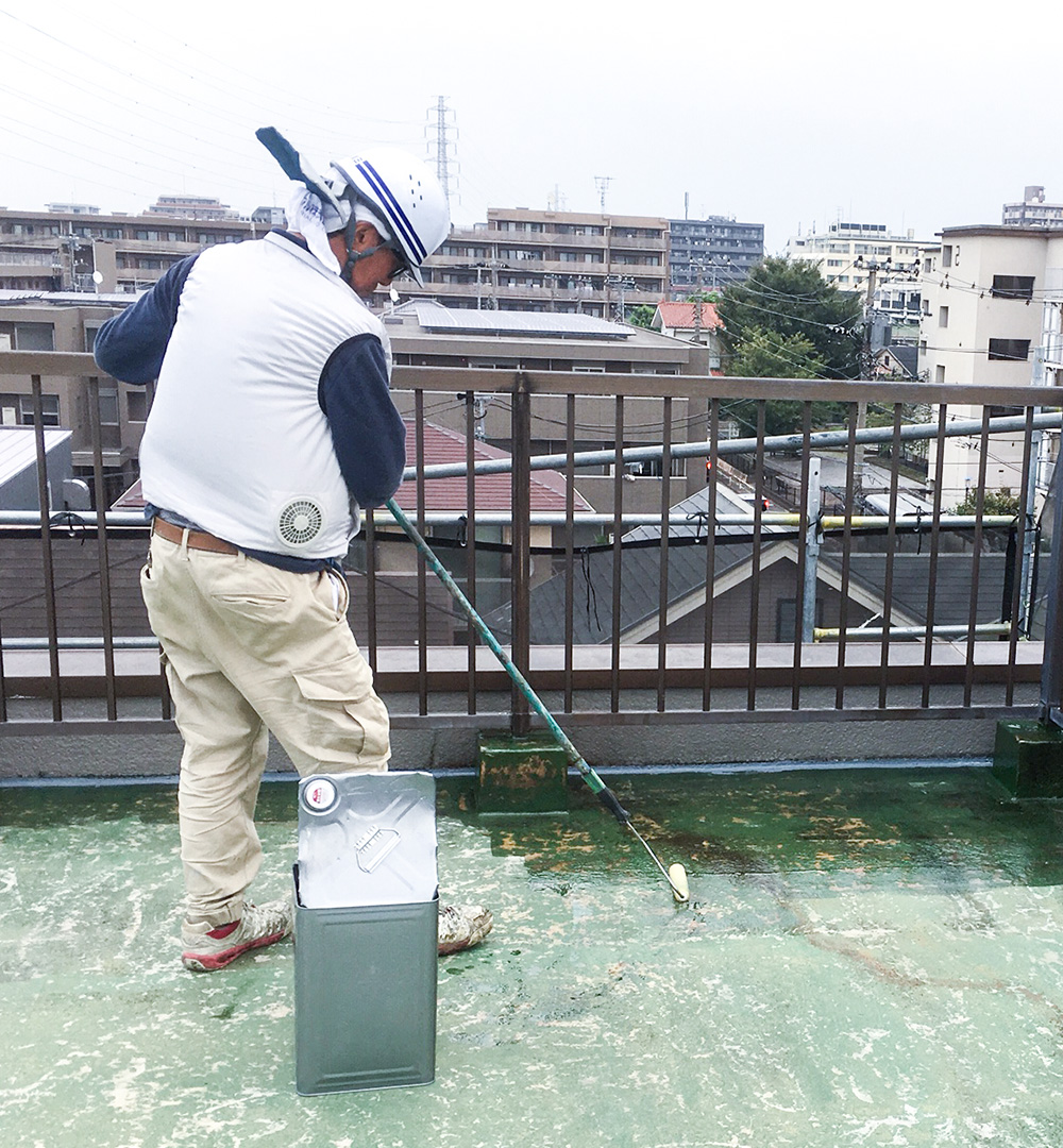 やる気があればOK！あなたの挑戦、全員で支えます 女性も働きやすい防水工事